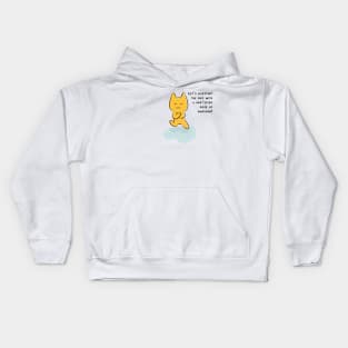 A little hug to start the day Kids Hoodie